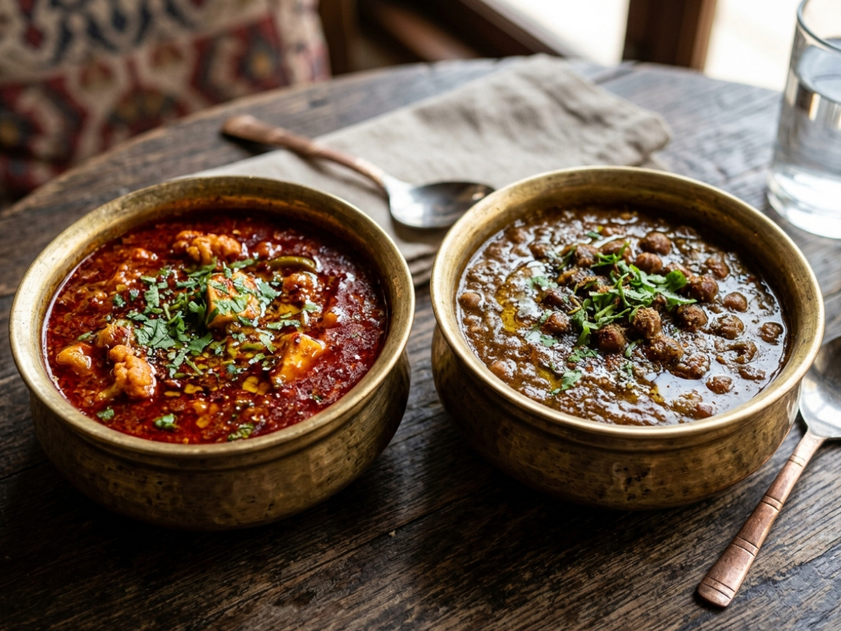 Rich curries flavored with our pure spices