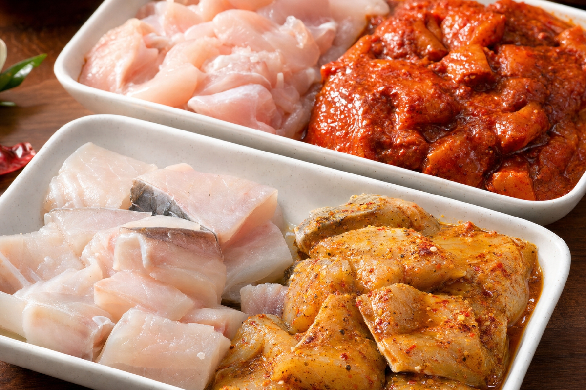 Spicy marinades powered by pure chili