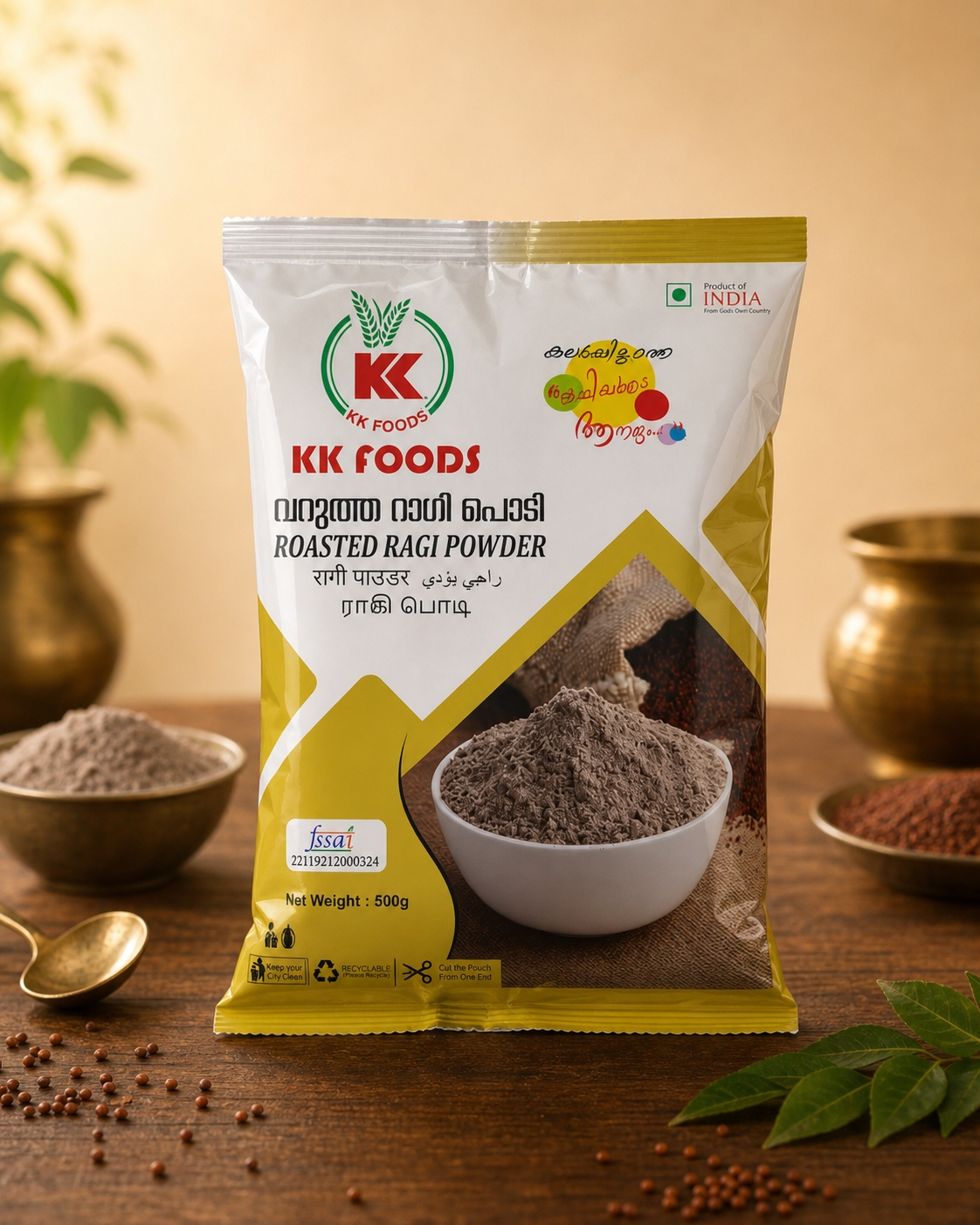 Roasted Ragi Powder